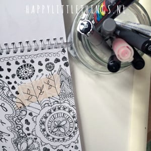 art journaling met pen